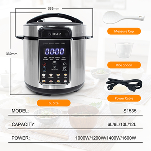 Nouvelle Cocotte-minute Électrique Multifonction 16 Recettes, Appareil Ménager, Cuiseur à Riz, Chauffe-plats, <span class=keywords><strong>Mijoteuse</strong></span>, Yaourtière - Product Image 3