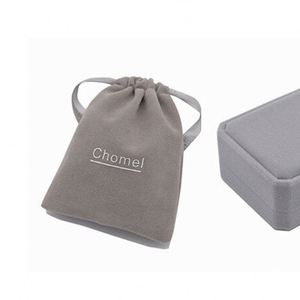 Low Moq Custom Logo Printed Flannel Velvet Bag Premium Gift Packaging Pouch Velvet Jewelry Bag for Promotion - Product Image 1