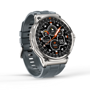 <span class=keywords><strong>Reloj</strong></span> inteligente para hombre, <span class=keywords><strong>reloj</strong></span> inteligente con pantalla HD completamente táctil de 710mAh, batería de gran duración para deportes al aire libre, resistente al agua, llamadas BT - Product Image 2
