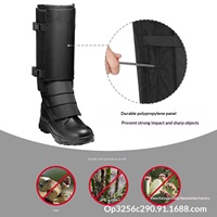 Protection anti-morsure de serpent pour l'extérieur, directement de l'usine : Leggings en fibre de polyester pour la randonnée, l'alpinisme et le camping
