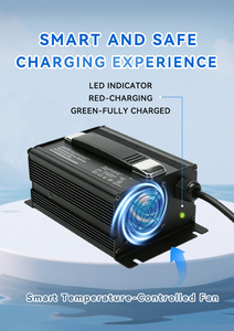<span class=keywords><strong>Chargeur</strong></span> de batterie au lithium 12v 24v 36v 48v 40A160AH 200AH 240AH Compatible avec l'<span class=keywords><strong>aspirateur</strong></span> électrique avec port DC Protection OTP - Product Image 6