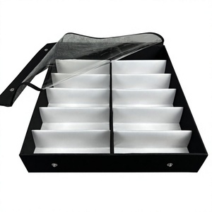Présentoir de rangement pour <span class=keywords><strong>lunettes</strong></span> à 12 compartiments, organisateur de <span class=keywords><strong>lunettes</strong></span>, vitrine pour <span class=keywords><strong>lunettes</strong></span> de soleil, vente en gros - Product Image 3