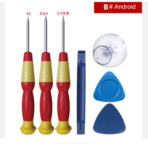 Kit de Herramientas Profesional de Alta Calidad para Reparación de Pantallas de Celulares Android, Operado a Mano, con Destornillador - Product Image 3