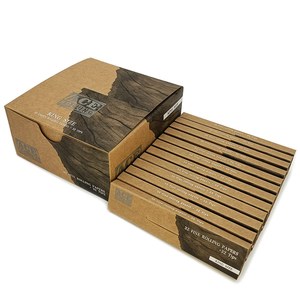 Papel de Liar ACE Marrón Tamaño King Size de Marca Privada con 32 Hojas y 32 Puntas de Filtro por Libreta, Empaque Personalizado - Product Image 1