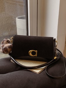 Sandpaper <b>leather</b> chain <b>bag</b>, small square <b>bag</b>, underarm <b>bag</b>, women's new style, <b>soft</b> <b>leather</b>, casual, versatile <b>bag</b> - Product Image 6