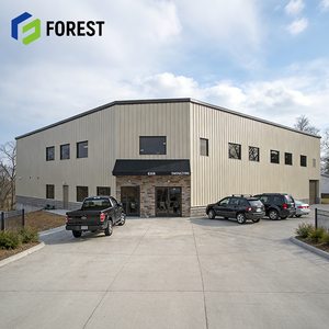 Edificio de Estructura de Acero Fabricada para Almacén Industrial con Sistema de Ventilación y Panel de Claraboya para Iluminación Natural - Product Image 1