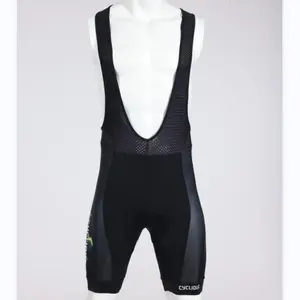Santic-ropa de ciclismo personalizada para hombre, pantalones cortos italianos con acolchado 4D, color negro, supercómodos