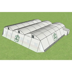 Serre à refroidissement par évaporation haute résistance et durable avec système de refroidissement par évaporation avancé et couverture résistante aux UV - Product Image 1