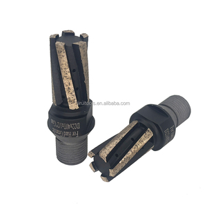 Brocas de fresado <span class=keywords><strong>CNC</strong></span> de diamante de corte de alta velocidad 20MM ~ 25MM brocas de dedo de enrutador de diamante para piedra natural y herramientas de piedra de ingeniero - Product Image 1