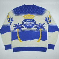 Pull de Noël moche en acrylique tricoté recyclable avec logo personnalisé pour la bière