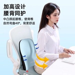 หมอนรองหลัง Zhebao, ที่รองหลังสำหรับเก้าอี้, เบาะรองหลังสำหรับนั่งทำงานเป็นเวลานาน - Product Image 3
