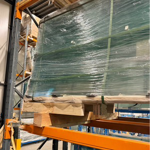 Pannello in vetro temperato del produttore 6MM-12MM per ringhiera del ponte bagno ingresso esterno-struttura cava edificio vetro industriale - Product Image 1