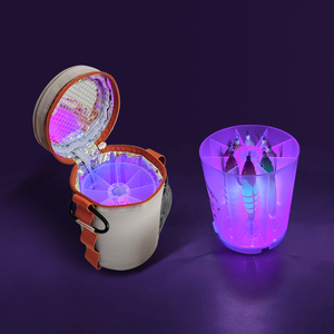 Sac de pêche étanche à lumière UV ILURE, leurres lumineux, <span class=keywords><strong>tube</strong></span> lumineux pour la pêche au bar en lac, durable et portable - Product Image 2