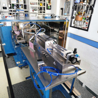 Machine de remplissage semi-automatique pour crème cosmétique, lotion et liquide à prix abordable, contrôle pneumatique complet, 1 ou 2 buses