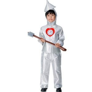Disfraz de Hombre de Hojalata para Adulto, Plateado, para Actuaciones Escénicas, Unisex, Kit de Disfraz de Mago de Oz - Product Image 4