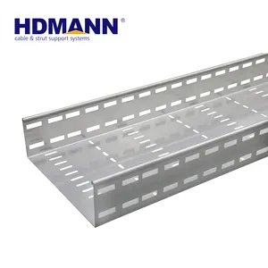 Cable Tray Perforated Steel Cable Tray And Hot-dip Galvanized Steel Cable Tray And Perforated Cable Tray Supporting System