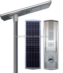 Hoge Kwaliteit All-In-Een Geïntegreerde Solar Led Straat Licht 35W 80W IP65 Straatverlichting Solar panel Licht