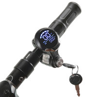 36V 48V 500W katlanır e-scooter çin şişman lastik küçük katlanabilir elektrik motorlu Scooter