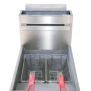 เครื่องทอดแก๊สธรรมชาติเชิงพาณิชย์ขนาด 50 ปอนด์ กำลังไฟ 30,000 BTU/H พร้อมหัวเตา 4 หัว - Product Image 5