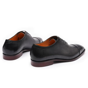 Zapatos Oxford de Cuero Genuino para Hombre, Estilo Italiano de Alta Gama, Hechos a Mano, para Boda, con Cierre Deslizante, Otoño, Ligeros, Bordados, Camuflaje - Product Image 6