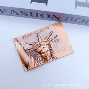 Recuerdos Turísticos: Imanes de Refrigerador de Aleación de Zinc de Nueva York, San Francisco, Francia, Reino Unido, España, Bélgica y República Checa - Product Image 1