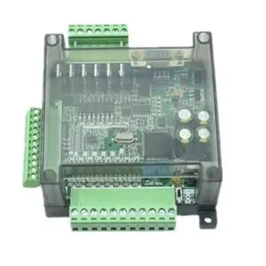 WS2250 FX3U-14MR FX3U-14MT PLC industrial control board 8 Input 6 Output 6AD 2DA and RS485 RTC Compatible with FX1N and FX2N
