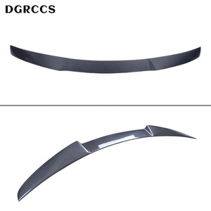 DGRCCS CLS C218 W218 CS สไตล์คาร์บอนไฟเบอร์ขัดเงา สปอยเลอร์หลัง ปีกท้ายรถ ปี 2011-2019 ติดตั้งด้วยเทป - Product Image 3