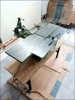 Raboteuse multifonctionnelle artisanale pour le travail du bois, intégrant la coupe, le mortaisage et le perçage de trous carrés, trois fonctions de rabotage du bois