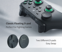 Control Inalámbrico para Videojuegos GuliKit ES/ES PRO, Joystick TMR de 4000 Niveles para Windows / Nintendo Switch / Switch 2 / Android / Steam