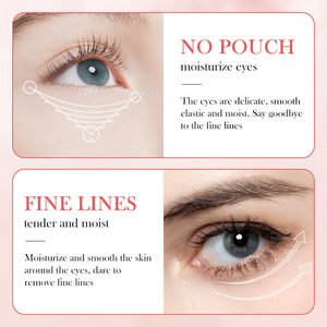 Crème pour les <span class=keywords><strong>yeux</strong></span> hydratante pour la peau, soin des <span class=keywords><strong>yeux</strong></span> à l'acide hyaluronique et à l'extrait <span class=keywords><strong>de</strong></span> <span class=keywords><strong>rose</strong></span>, anti-cernes et anti-poches, vente en gros - Product Image 3