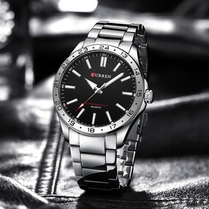 Curren 8452 Business <b>Watch</b> for Men Stainless Steel Strap Waterproof 3 Hand Simple <b>Watch</b> Reloj De Pulsera - Product Image 2