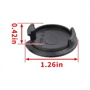 Cache-prise de remorque avant pour Mercedes-Benz Smart A4518850122, pièce de rechange en plastique 1,26 po x 0,42 po - Product Image 1