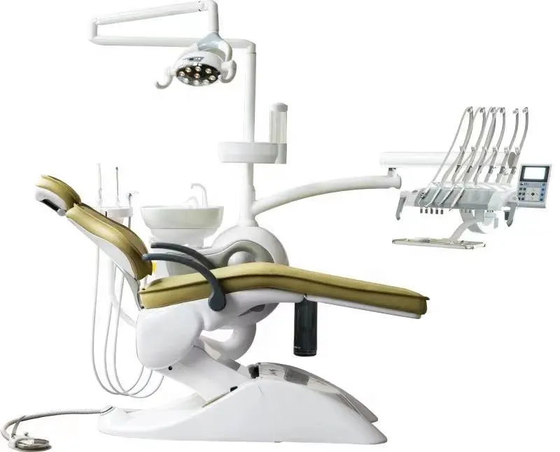 Chaises d'unité dentaire, équipement dentaire de dentiste, fabriqué en chine