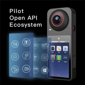 Cámara de Acción <span class=keywords><strong>Go</strong></span> <span class=keywords><strong>Pro</strong></span> de <span class=keywords><strong>360</strong></span> Grados, Resistente al Agua, 8K, Transmisión en Vivo Activa, <span class=keywords><strong>Video</strong></span> HDR en Tiempo Real, Edición con IA, Seguimiento Facial, Transmisión en Vivo - Product Image 3