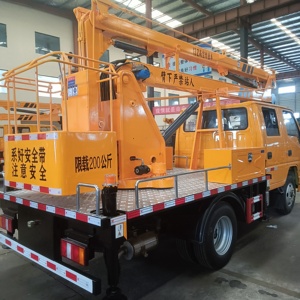 JMC doble fila plegable brazo aéreo Camión grúa camión - Product Image 4