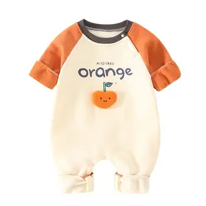 Baby Ins Stijl Kruippak Super Schattige Koreaanse Versie Baby Lente Outfit Pluche Jumpsuit Klasse Een Lente En Herfst 3 Maanden Baby