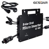 GCSOAR Système de micro-onduleur en aluminium moulé sous pression IP66 800W avec certificat VDE