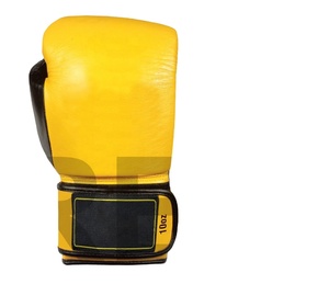Guantes de boxeo de cuero mezclado con soporte de muñeca, 8oz, 10oz, 12oz, 14oz, 16oz, OEM personalizado, venta al por mayor - Product Image 1