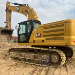 Excavatrice sur chenilles hydraulique d'occasion Cat336 de 36 tonnes, pelleuse moyenne d'occasion Caterpillar Cat336, composant moteur principal inclus - Product Image 1