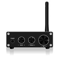 Amplificateur audio stéréo de classe D 50W*2 canaux, récepteur BT pour haut-parleurs passifs de bureau à domicile, équipement audio, amplificateurs de puissance