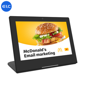 10.1 Inch Android 11 <strong>Tablet</strong> <strong>PC</strong> L-Shaped Desktop Stand Touch Screen Rk3268 Quad Core for Customer Feedback Restaurant New - Product Image 1