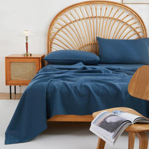 Ensemble de <span class=keywords><strong>draps</strong></span> en lin français 100% naturel, doux, respirant, certifié OEKO-TEX - Product Image 1