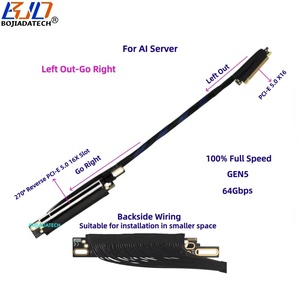 สายต่อขยายการ์ดจอ PCI-E 5.0 16X เป็น X16 แบบ 270 องศา GEN5 GPU ความเร็ว 64Gbps ความยาว 0.3ม. 0.4ม. 0.5ม. 0.6ม. 0.8ม. สำหรับเซิร์ฟเวอร์ AI RTX5090 - Product Image 3