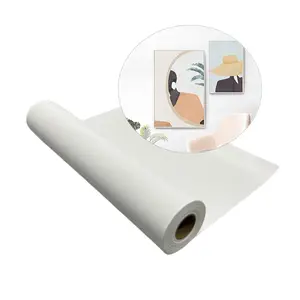 Waterproof polyester art canvas for gallery matte finish