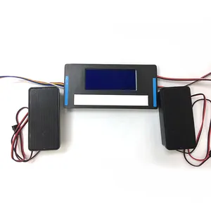 Mavi diş müzik seti dijital saatler ekran ile HJ-6Keys-BT-04 6 tuşları dokunmatik sensör anahtarı