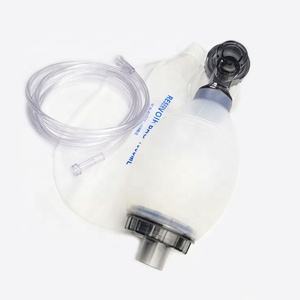 ถุงช่วยหายใจแบบใช้มือทำจากซิลิโคนสำหรับผู้ใหญ่ (Bag Valve Mask BVM) สำหรับการช่วยหายใจฉุกเฉิน - Product Image 5