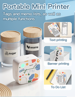 Autocollant Imprimante Notes Scolaires Journal DIY Cadeaux pour Enfants 203dpi Emballage Thermique Étiquettes Imprimante Machine