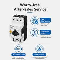 Eaton PKZMX-1 1A 3-Pole Motor Protection Circuit-Breaker 690V AC Sakelar Pelindung Keamanan Motor Industri