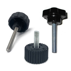 Метрический винт с резьбой для пальца M3 M4 M5 M6 M8 M10 с круглой головкой черная пластиковая ручка Регулировка ручки для большого пальца - Product Image 6
