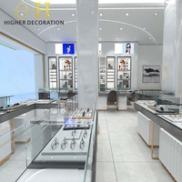 Présentoir à lunettes de luxe moderne pour magasin d'optique, vitrine de présentation de lunettes, décoration de magasin d'optique